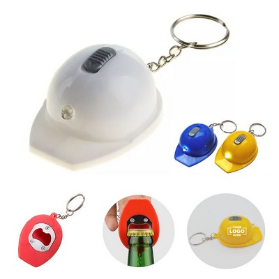 Helmet Bottle Opener w/LED Light