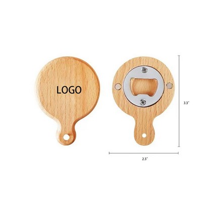 Solid Wood Bottle Opener