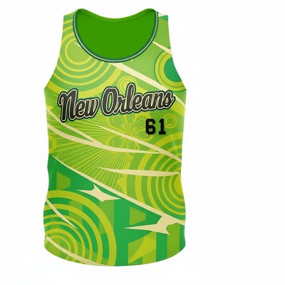 Women's Sublimated Birdseye Mesh Basketball Jersey 160 GSM