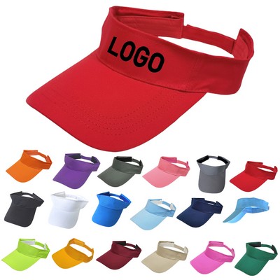 Cotton Twill Sun Visor