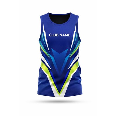 Unisex Sublimated Tank Top Interlock 150GSM