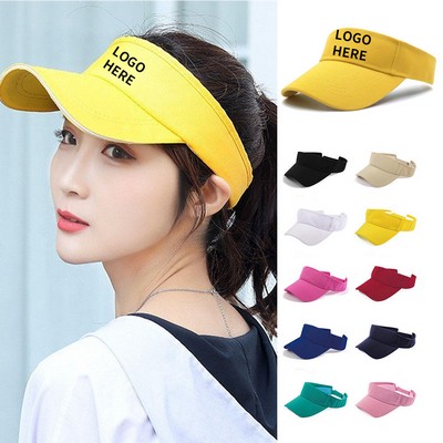 Athletic Adjustable Cotton Visor