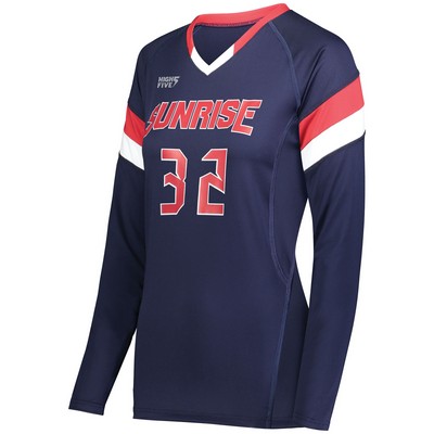 High Five Ladies TruHit Tri-Color Long Sleeve Jersey