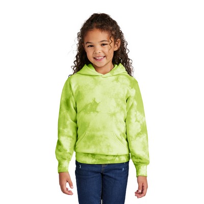 Port & Co™ Youth Crystal Tie-Dye Pullover Hoodie