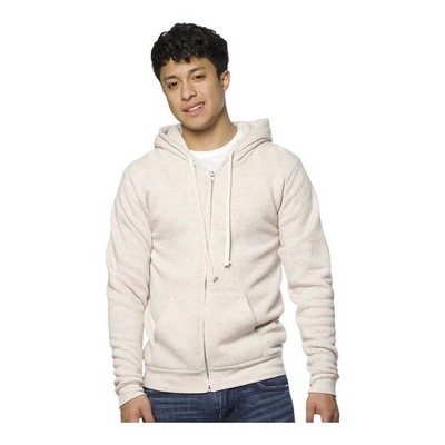 Royal Apparel Unisex Triblend Fleece Zip Hoodie