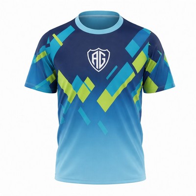 Unisex Mesh Short Sleeve Sublimation T-Shirt 160GSM