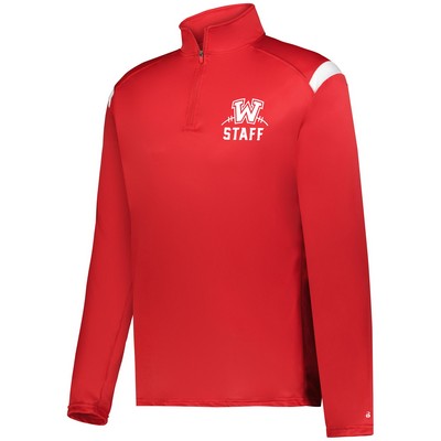 Badger Sport On The Rise 1/4 Sip Pullover Sweater