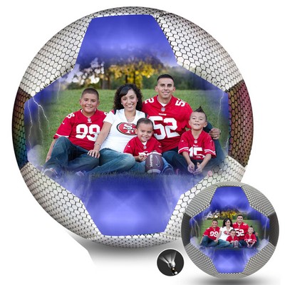 Custom Reflective Soccer Ball Photo Soccer Ball