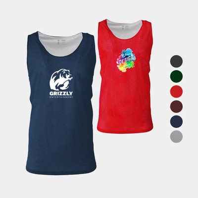 Men's Core Mesh Reversible Basketball Tank Top