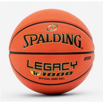 Spalding® Legacy TF1000 Indoor Game Basketball, Size 6 and 7