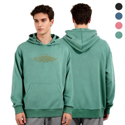Men's Classic Pullover Hoodie/320GSM Cotton Blend