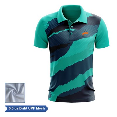 Sublimation UPF Mesh Performance Polo - Men, Women, Kids