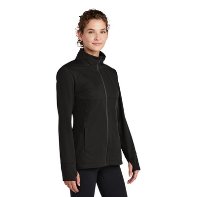 Sport-Tek® Women's Hooded Soft Shell Jacket