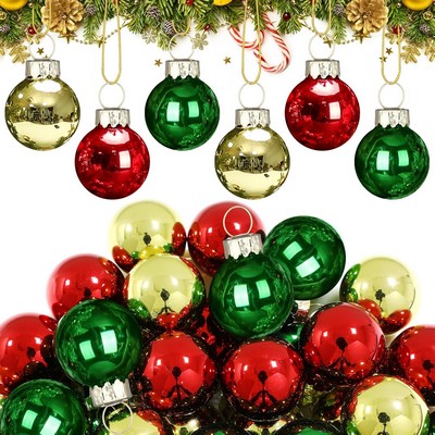 Christmas Glass Ball Ornament Holiday Hanging Decor