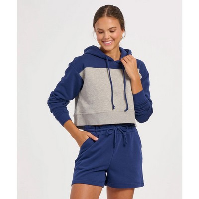 Boxercraft Women's Fleece Cropped Hood