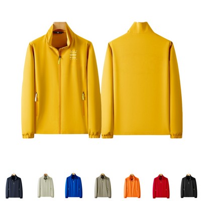 Unisex Waterproof Full Zip Jacket