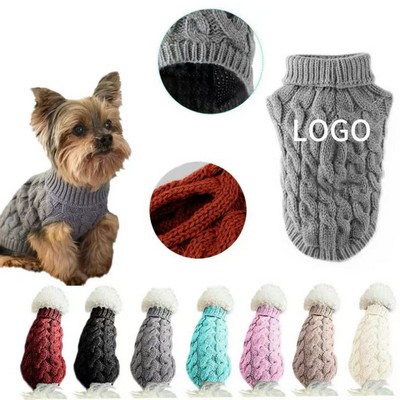 Winter Warm Dog Sweater