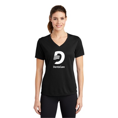 Sport-Tek® Women's PosiCharge® RacerMesh® V-Neck Tee
