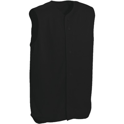 Full Button Youth Baseball Vest